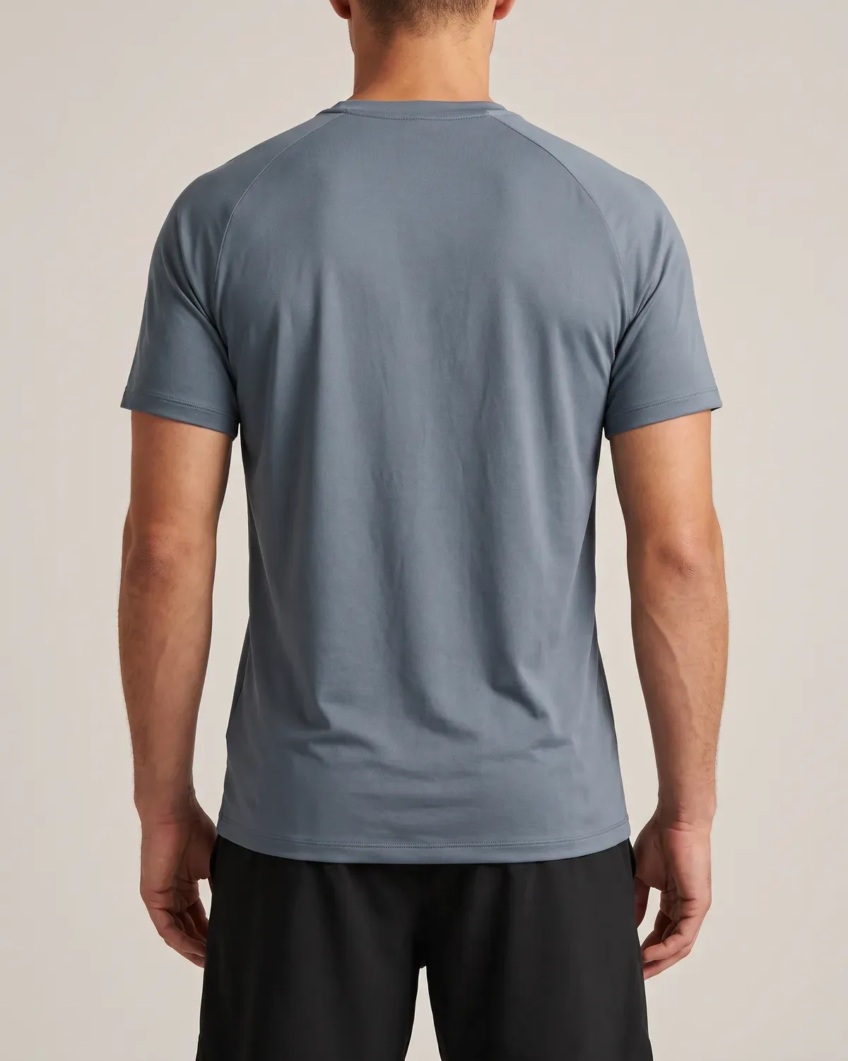 Base Training Tee in Slate, back
