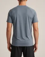Base Training Tee in Slate, back