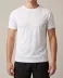 Base Training Tee in White, front